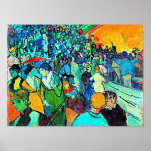 Van Gogh - Les Arenes, berömd Poster