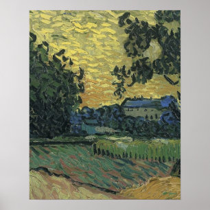 Van Gogh Ligcape i Twilight Poster
