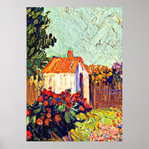 Van Gogh - Liggande, berömd bra konsmålning Poster
