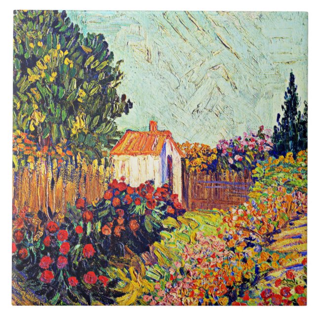Van Gogh - Liggande, berömd Kakelplatta (Framsidan)