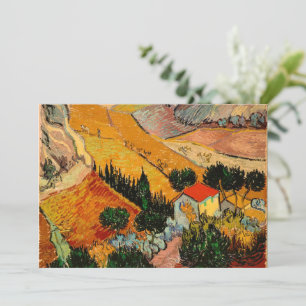 Van Gogh - Liggande med hus Kort