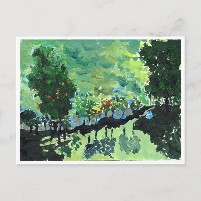 Van Gogh-liknande vykort (Framsida)