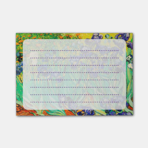van gogh lila iris/st. remy post-it block