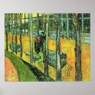 Van Gogh-målning, Alychamps, Hösten Poster