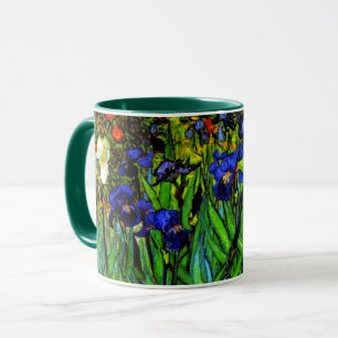 Van Gogh-målning, Irises, Mugg