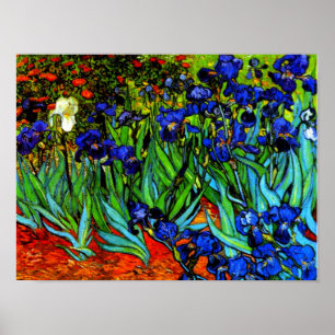 Van Gogh-målning, Irises, Poster
