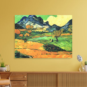 Van Gogh-målning, Mount Gaussier, Canvastryck