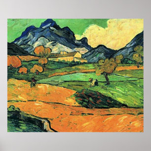 Van Gogh-målning, Mount Gaussier, Poster