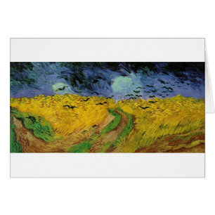 Van Gogh målningar: Van Gogh vetefält Hälsningskort