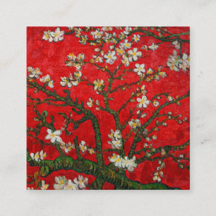 Van Gogh Mandelblom i rött Tilläggskort
