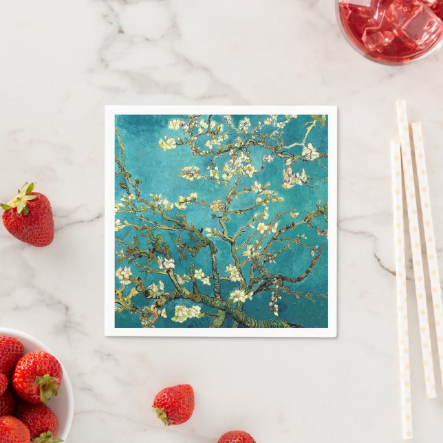 Van Gogh Mandelblom Klassisk Impressionism Pappersservett (Insitu)