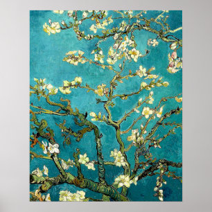 Van Gogh Mandelblom Klassisk Impressionism Poster