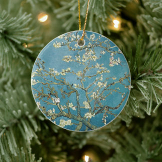 Van Gogh Mandelblom Konst Julgransprydnad Keramik