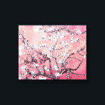Van Gogh Mandelblommande persikorosa Canvastryck<br><div class="desc">Persikorosa Mandelblomposter:</div>