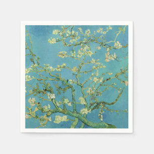 Van Gogh mandelblommar 1890 Pappersservett