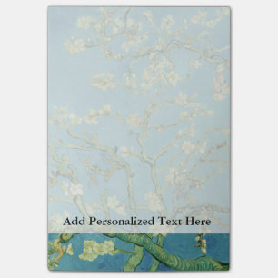 Van Gogh mandelblommar 1890 Post-it Block
