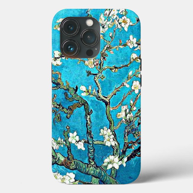 Van Gogh - Mandelblommor, berömd målning Case-M (Baksida )