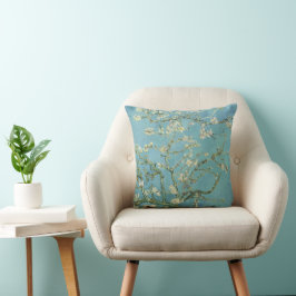 Van Gogh Mandelblommor Finkonst Kudde