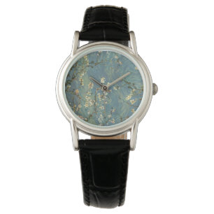 Van Gogh Mandelblommor Fint Konsturklocka Armbandsur