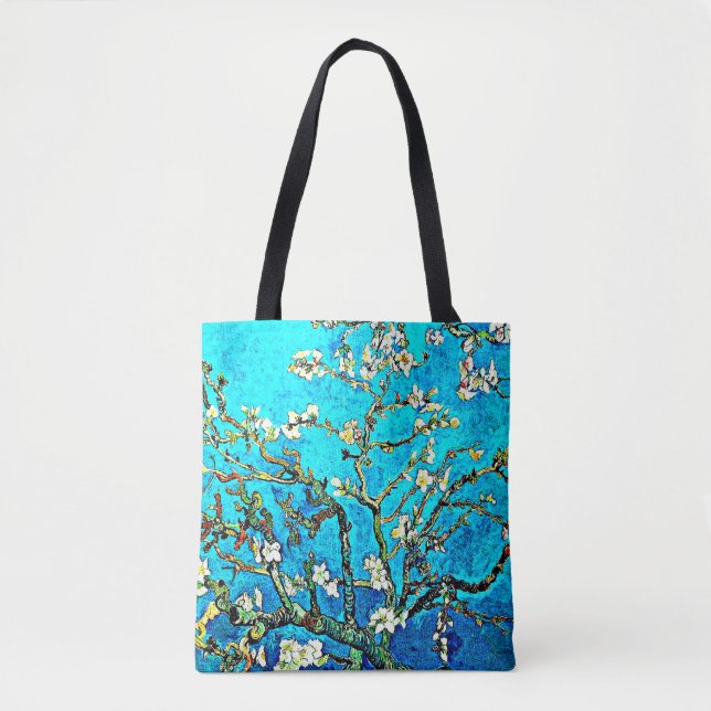 Van Gogh, Mandelblommor i blom, Tygkasse (Framsida)
