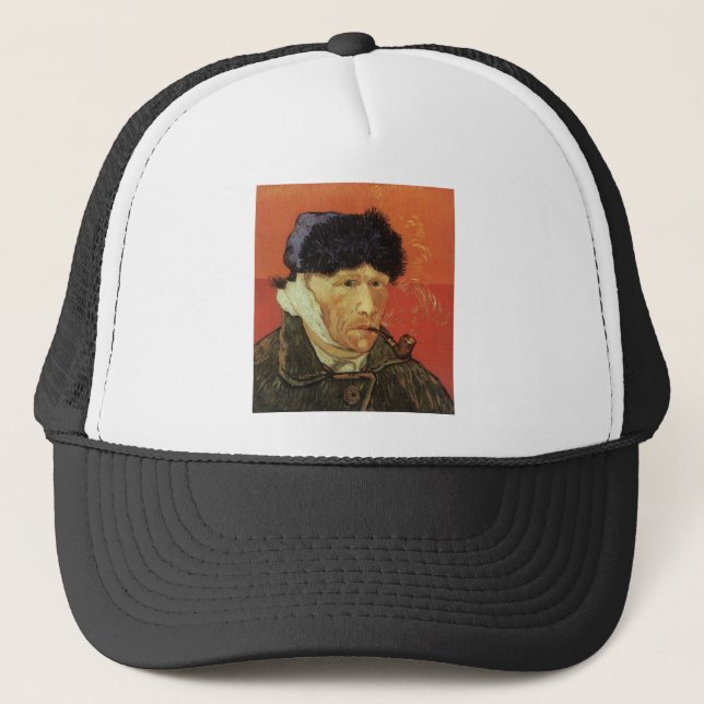 Van Gogh - manen med leda i rör Truckerkeps (Framsida)