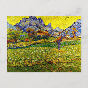 Van Gogh - Meadow i bergen Vykort