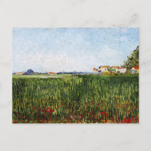Van Gogh - Meadows with Poppies Vykort