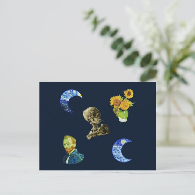 Van Gogh mönster Vykort (Stående Fram)