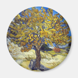 Van Gogh Mörbärsträd Impressionism Konst Magnet