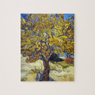Van Gogh Mörbärsträd Impressionism Konst Pussel
