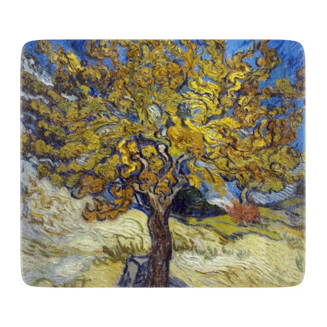 Van Gogh Mörbärsträd Mästerverk Konst (Framsidan)