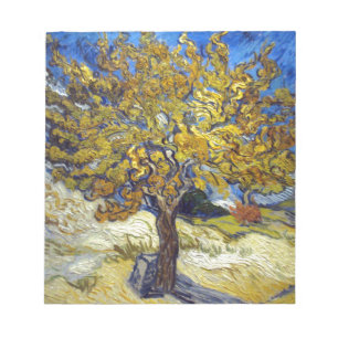 Van Gogh Mörbärsträd Mästerverk Konst Anteckningsblock