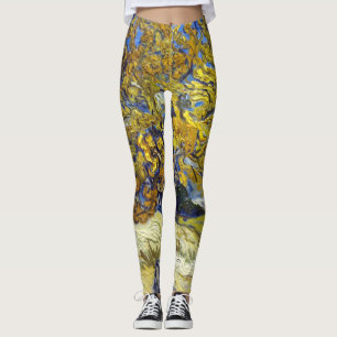 Van Gogh Mörbärsträd Mästerverk Konst Leggings