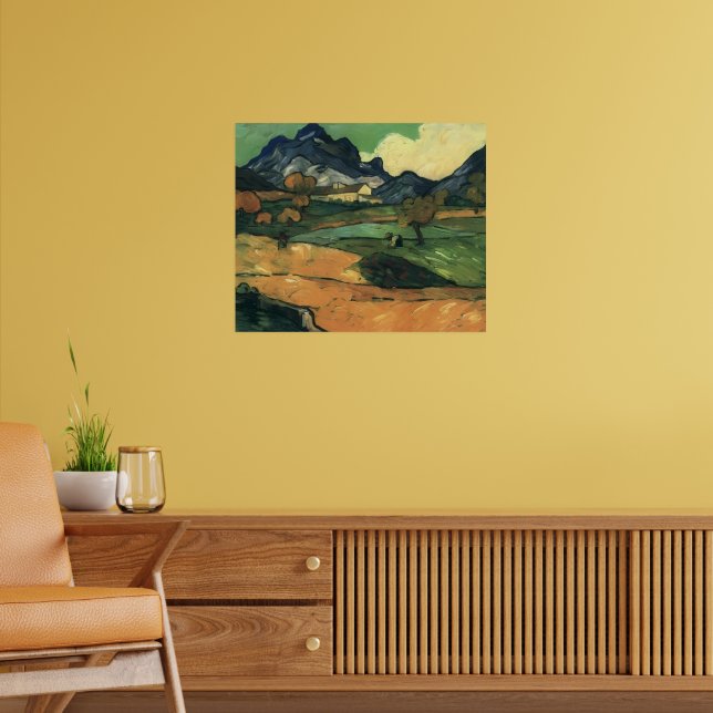 Van Gogh - Mount Gaussier Poster (Vardagsrum 2)