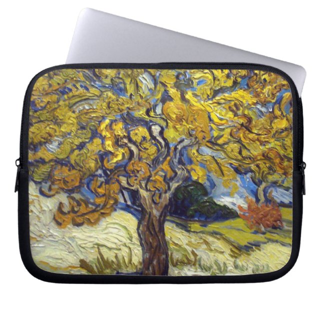 Van Gogh Mulberry Träd Impressionism Art Laptop Fodral (Framsidan)