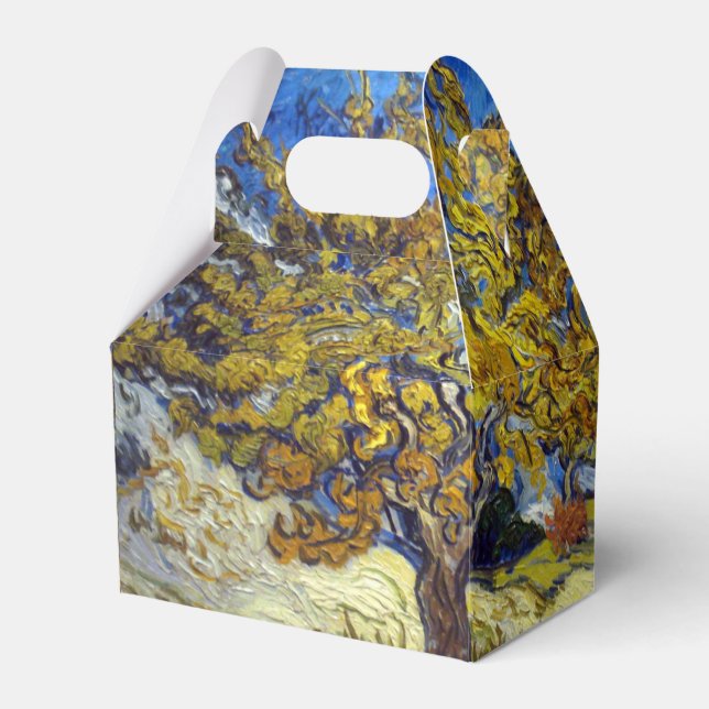 Van Gogh Mulberry Träd mästerverk Presentaskar (Framsidan Sidan)