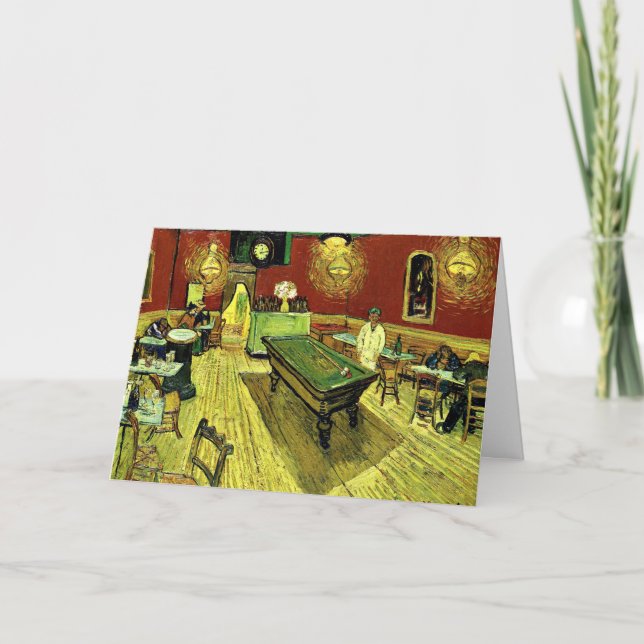 Van Gogh - nattkaféet Kort (Framsida)
