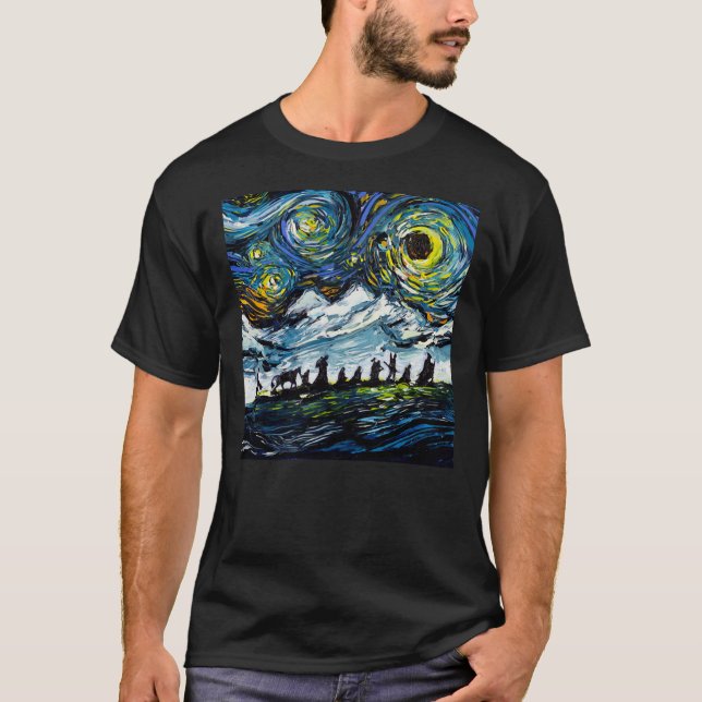 van Gogh Never Met The Fellowship  Classic T-Shirt (Framsida)