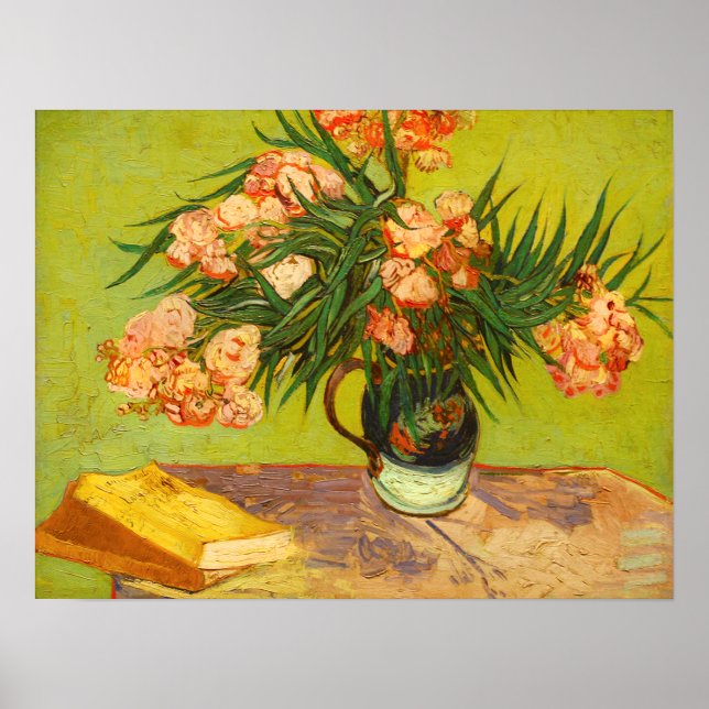 Van Gogh Oleanders Poster (Framsidan)