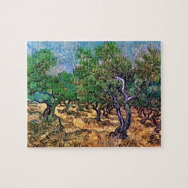 Van Gogh - Olive Grove Pussel (Horisontell)