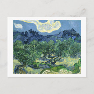 Van Gogh | Olive Träd | Byte av Adress Meddelande Vykort