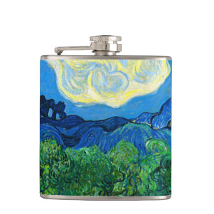 Van Gogh Olive Träd i ett bergslandskap Fickplunta