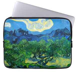 Van Gogh Olive Träd i ett bergslandskap Laptop Fodral