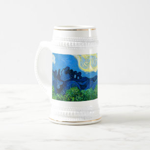 Van Gogh Olive Träd i ett bergslandskap Sejdel