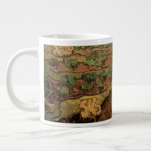 Van Gogh Olive Träd mot en Slope i Backe Jumbo Mugg