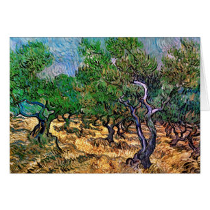 Van Gogh - Olivlund Hälsningskort