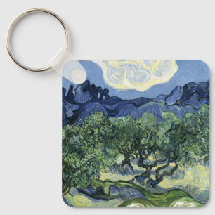 Van Gogh Olivträd - Blue Mountain Art Nyckelring