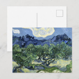 Van Gogh Olivträd - Blue Mountain Art Vykort