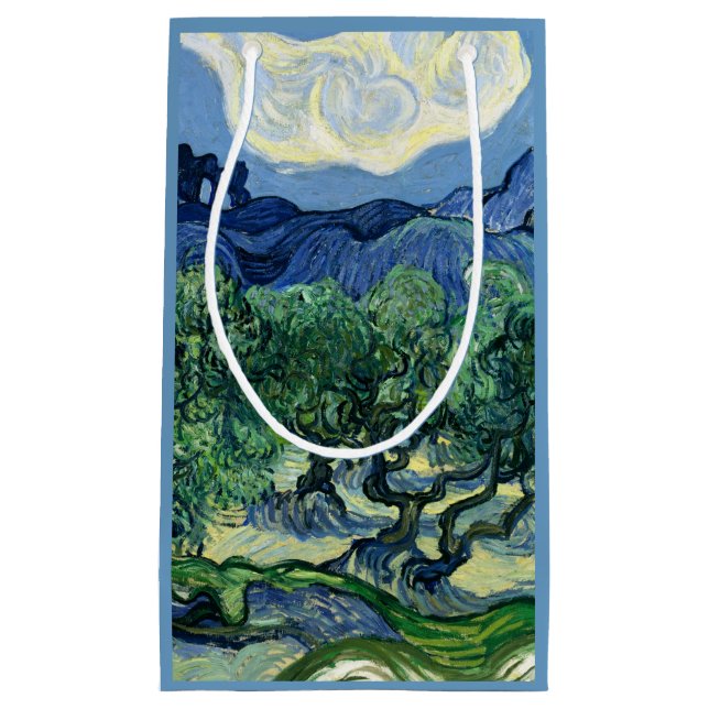 Van Gogh Olivträd Landskapsmålning (Framsidan)