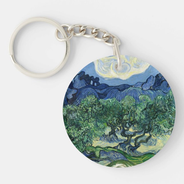 Van Gogh Olivträd Landskapsmålning (Framsidan)